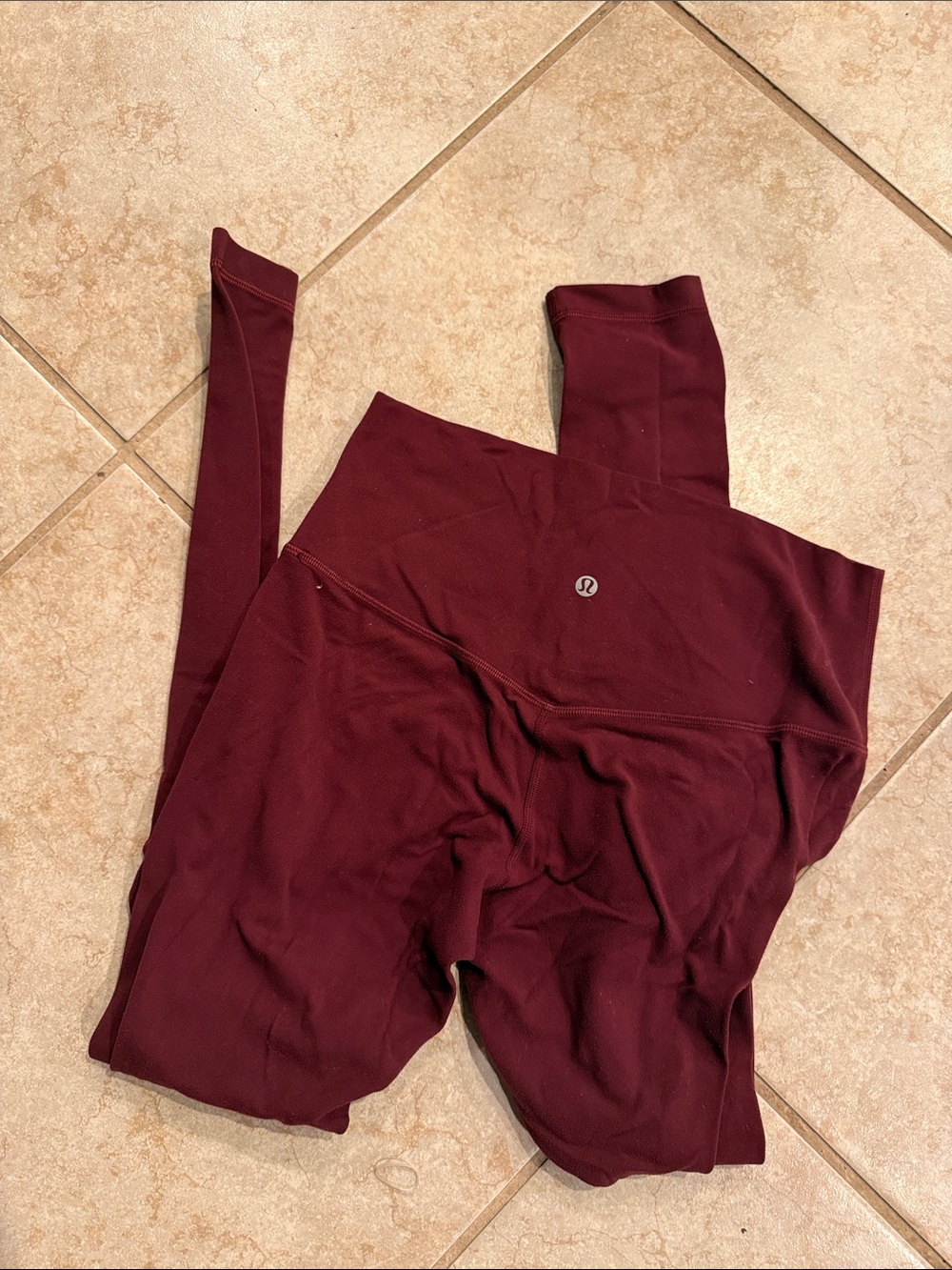 lululemon athletica Wine High-Rise Leggings